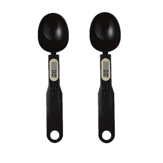 Mini Balance Cuillère Digitale Balance de Cuisine Électronique LCD Balance Alimentaire 0.1-500g Cuillère de Mesure pour Farine, Lait et Poudre de Café